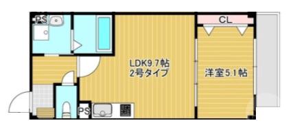 南正雀の完工年月（2026年1月）築の賃貸マンションの間取り