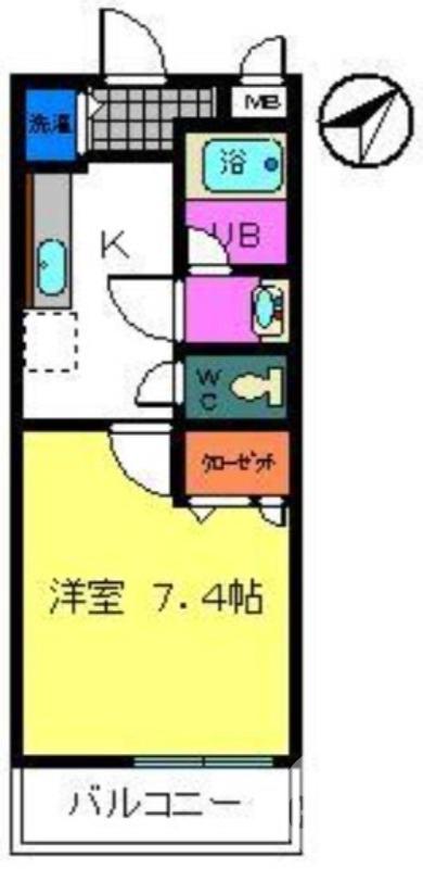 深井水池町の完工年月(2006年8月)築の賃貸アパートの間取り