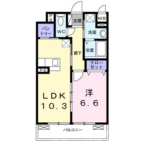 ザレジデンス京都・東の間取り