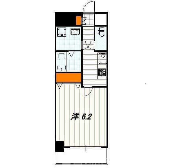 アスヴェル京都外大前の間取り