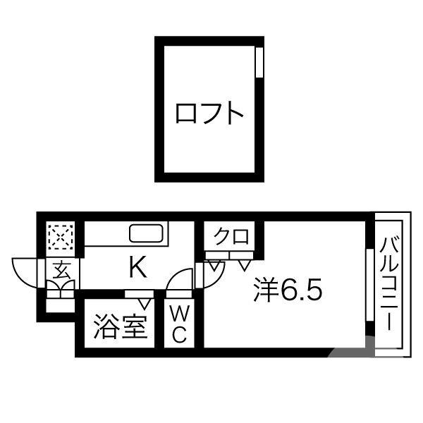 中百舌鳥町の完工年月(1997年2月)築の賃貸マンションの間取り