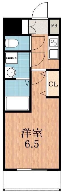 田島の完工年月(2019年7月)築の賃貸マンションの間取り
