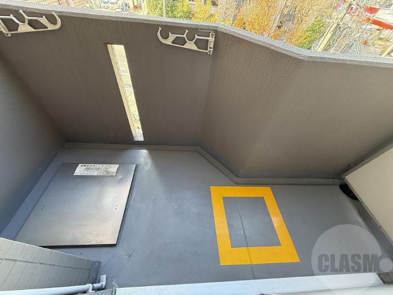 12/26 バルコニー