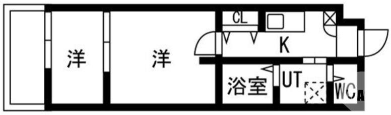 寺地町東の完工年月(2026年1月)築の賃貸マンションの間取り