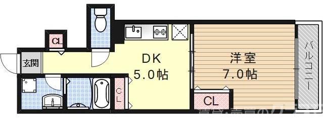 綾小路パレスの間取り