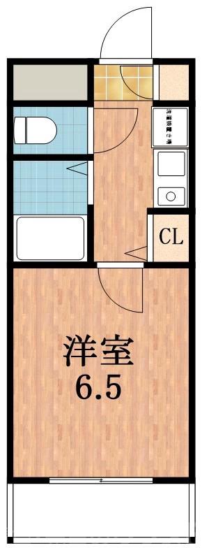 グランヴィ天王寺の間取り