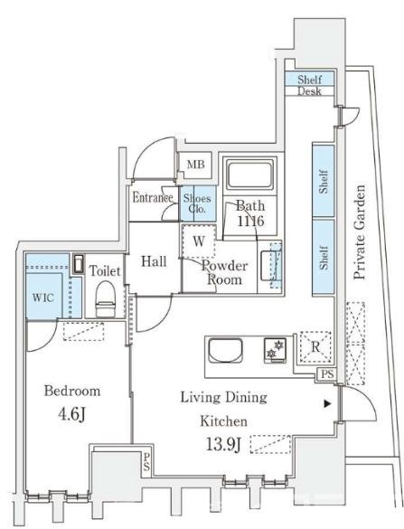 STANDZ京都二条の間取り