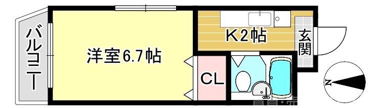 Domus Ogawaの間取り