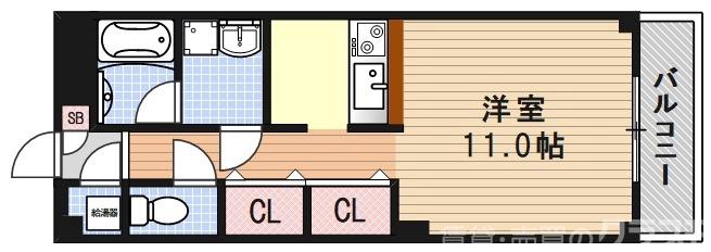 ウエストヒルの間取り