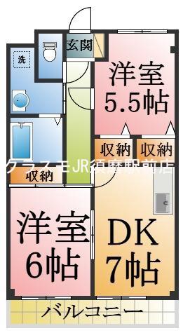 浜添通の完工年月(1993年9月)築の賃貸アパートの間取り
