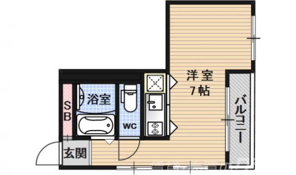 クリーンリビング四条大宮の間取り