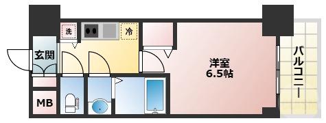 東三国の完工年月(2020年3月)築の賃貸マンションの間取り