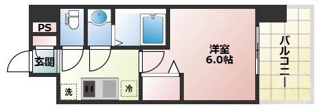 三津屋北の完工年月(2025年8月)築の賃貸マンションの間取り