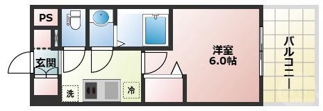 三津屋北の完工年月(2025年8月)築の賃貸マンションの間取り