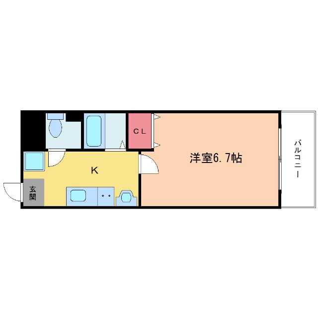 宮原の完工年月(1978年3月)築の賃貸マンションの間取り