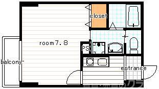 カームネス祇園南の間取り