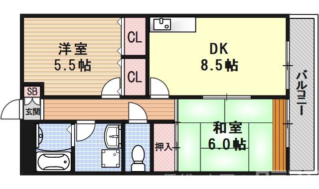 ラスヌベスの間取り