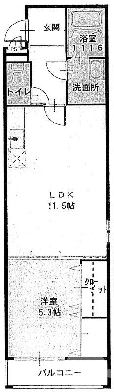 北花田町の完工年月(2013年2月)築の賃貸アパートの間取り