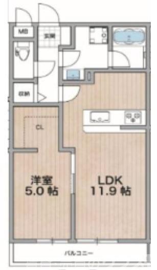 竹寿Daigo(チクジュダイゴ)の間取り