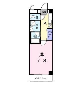 ソレイユ北山の間取り