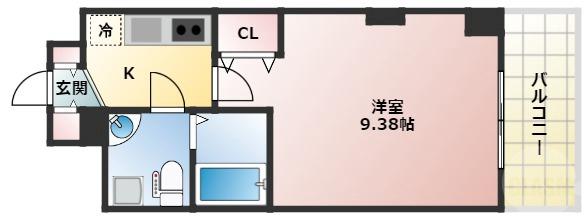 セレニテ新大阪弐番館の間取り