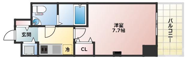 宮原の完工年月(2009年1月)築の賃貸マンションの間取り