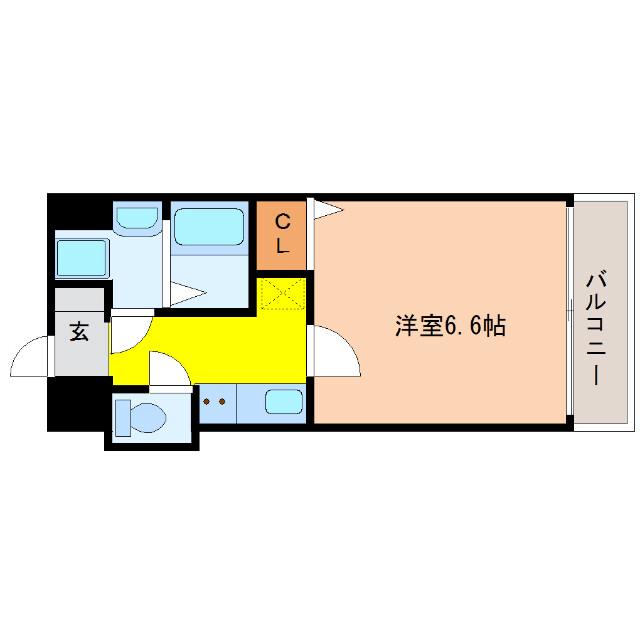 西宮原の完工年月(2018年1月)築の賃貸マンションの間取り