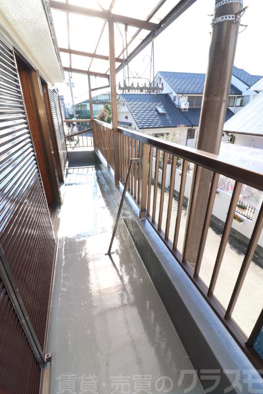 12/27 バルコニー