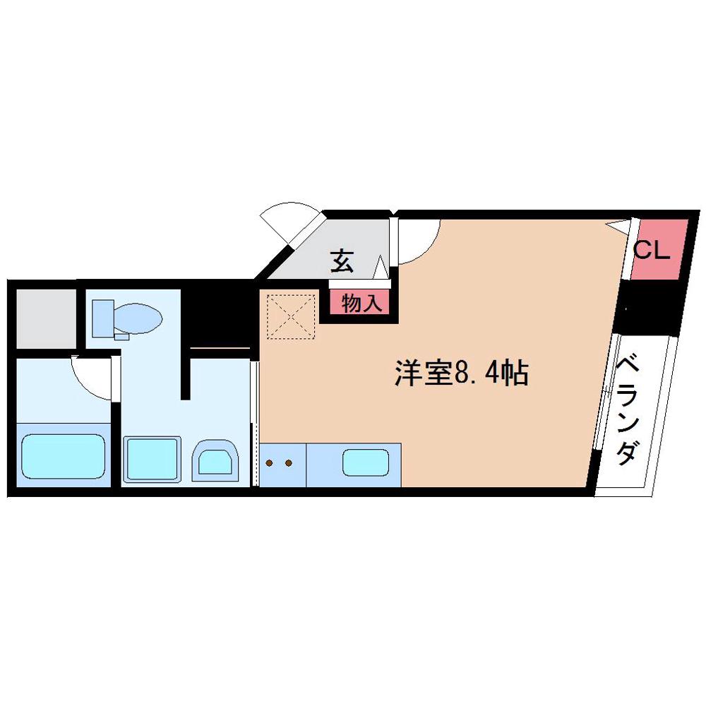 Atraer Mikuni(アトラエル ミクニ)の間取り