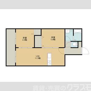 フローリア京都の間取り