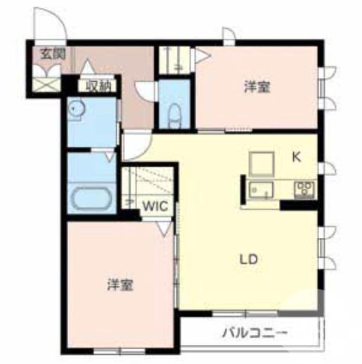 神石市之町の完工年月(2011年3月)築の賃貸アパートの間取り