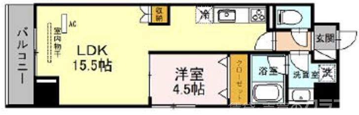 リヒトサールの間取り