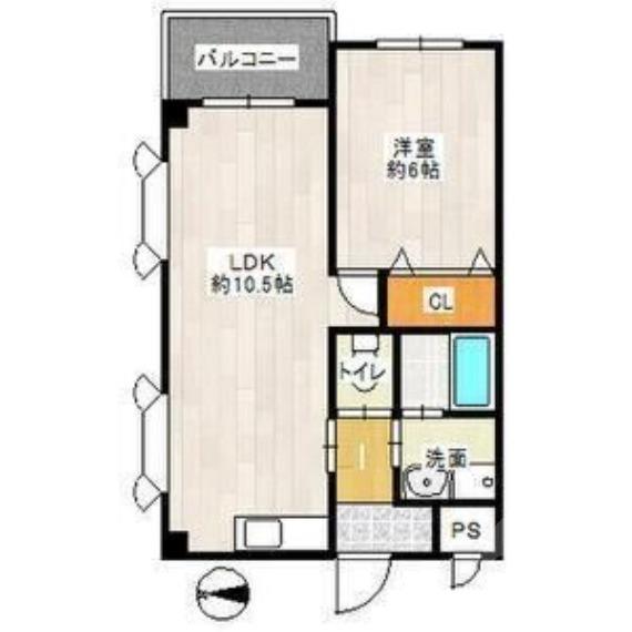 豊新の完工年月(1994年2月)築の賃貸マンションの間取り