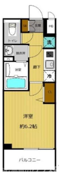 セオリー京都オーラの間取り