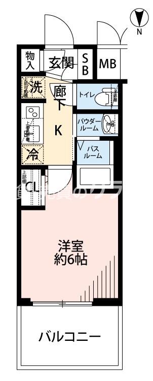 三軒家東の完工年月(2026年2月)築の賃貸マンションの間取り