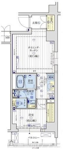 LW京都桜邸の間取り