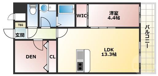 三和町の完工年月(2026年2月)築の賃貸マンションの間取り