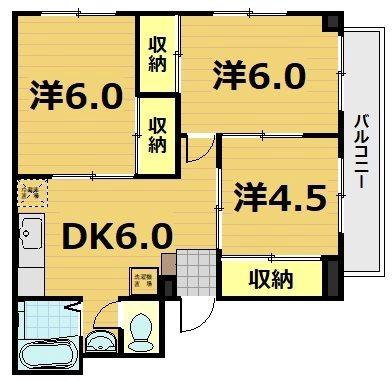 グレーシー高野の間取り