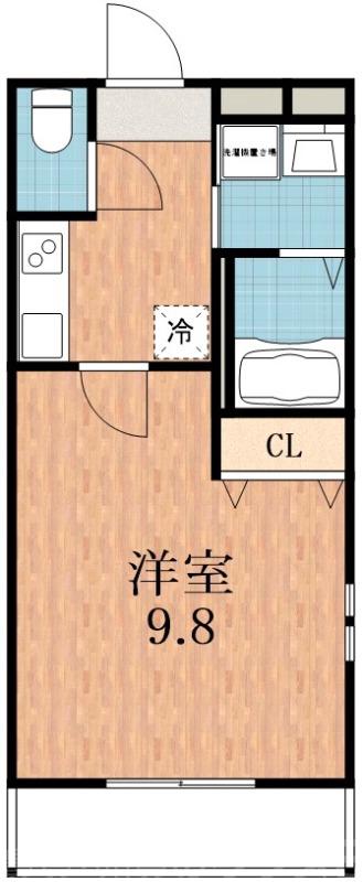 加美東の完工年月(2026年4月)築の賃貸アパートの間取り