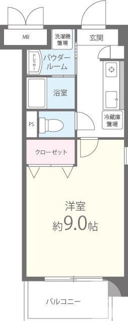 北半町東の完工年月(2006年8月)築の賃貸マンションの間取り