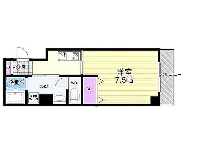 Previous Field 烏丸紫明の間取り