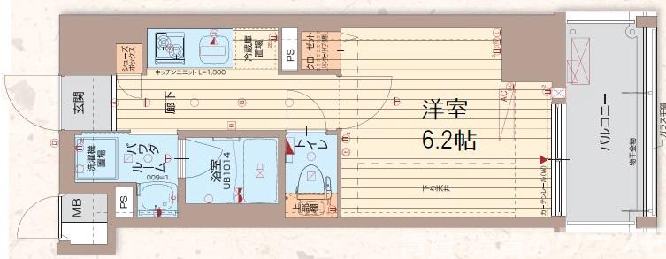 アスヴェル京都西七条の間取り