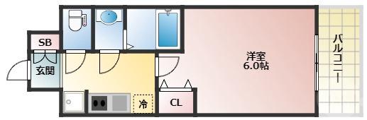 十八条の完工年月(2024年1月)築の賃貸マンションの間取り