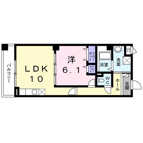 ヴィラフォンテーヌ桂川の間取り