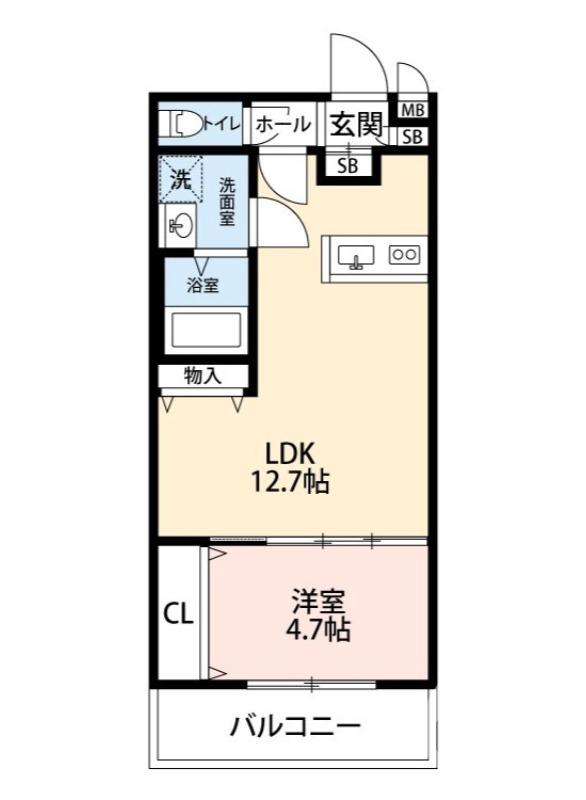 浜寺石津町西の完工年月(2025年12月)築の賃貸アパートの間取り