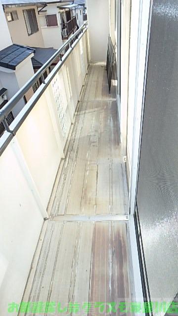 11/18 バルコニー