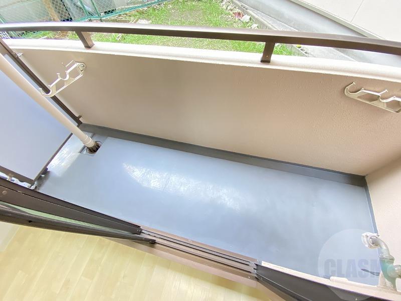 12/24 バルコニー