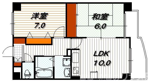 メゾンパーマネンスの間取り