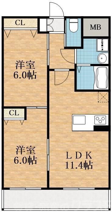 Crescentの間取り