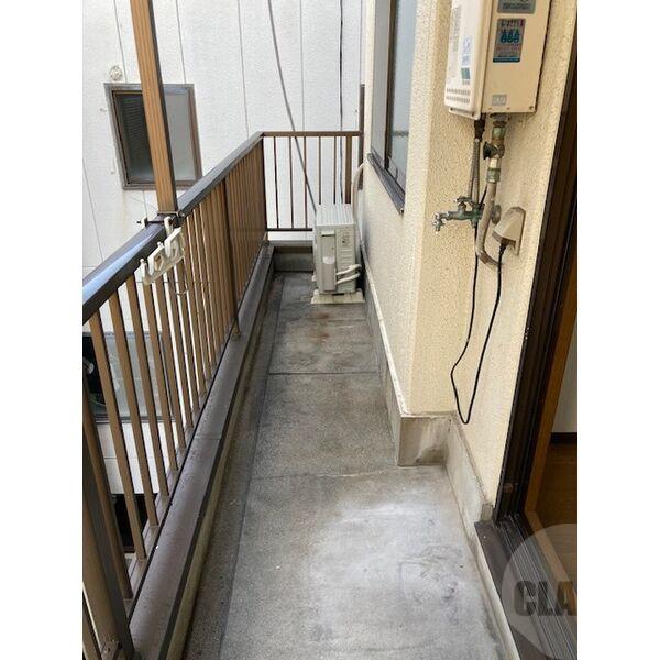 12/27 バルコニー